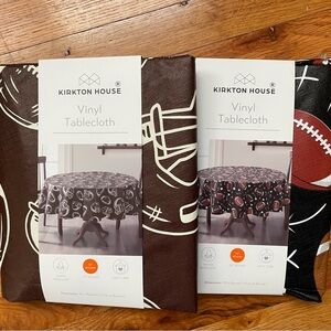 Kirkton House football  Vinyl Tablecloths